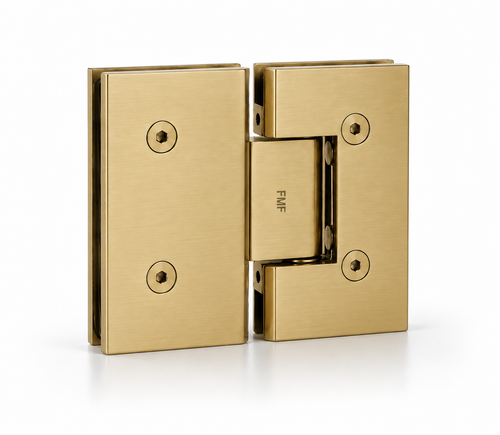 180° Heavy Duty Glass-to-Glass Hinge