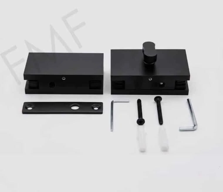 Washroom Glass Door Lock - Thumbturn
