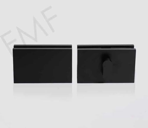 Washroom Glass Door Lock - Thumbturn