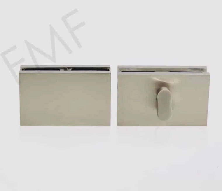 Washroom Glass Door Lock - Thumbturn