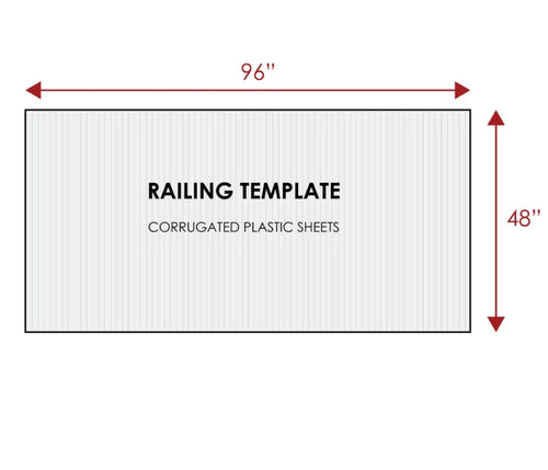 4' x 8' Template Sheet