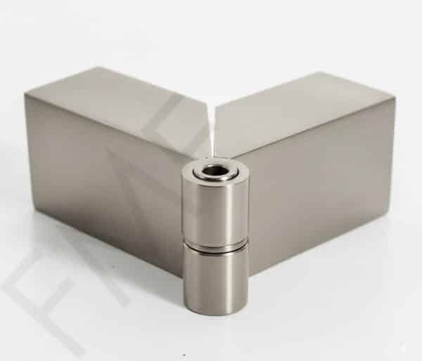 Adjustable Sleeve Over Glass Clamp - Brushed Nickel