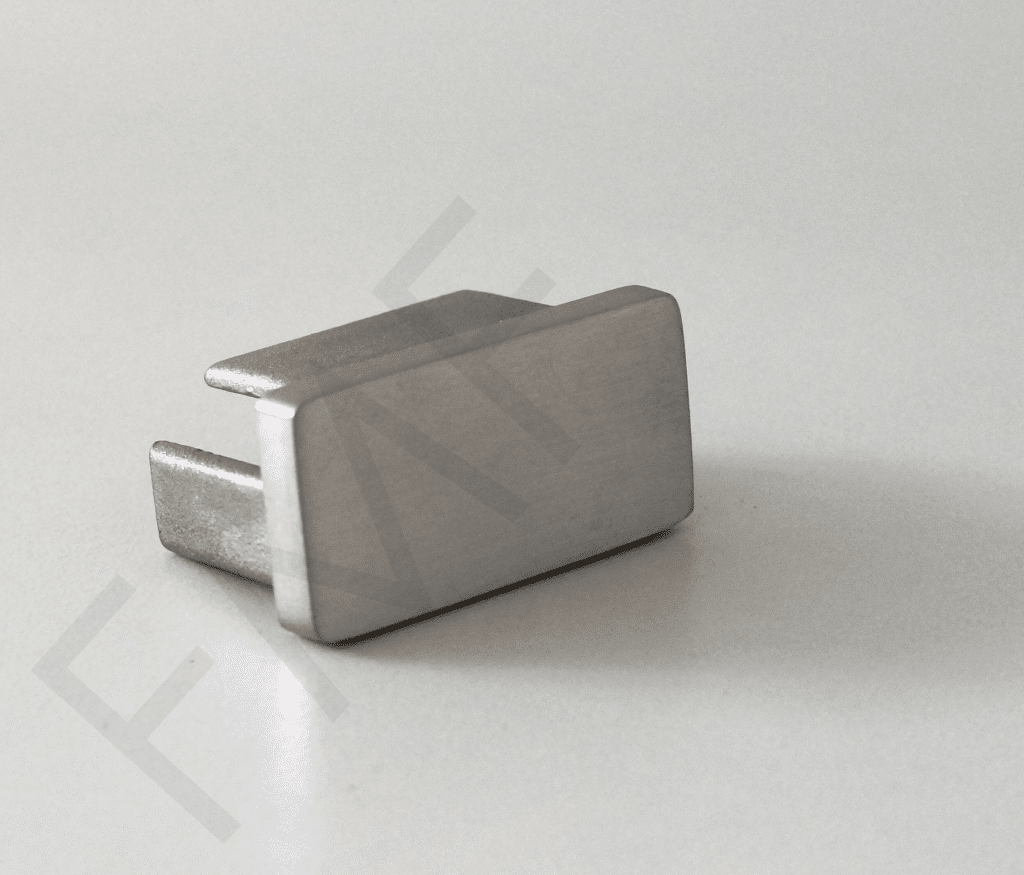 End Cap for 40x20mm Square Handrail | Railing Hardware