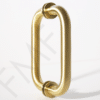 Our Round Series Pull Handles are designed for traditional and modern design themes. These handles offer simplicity and practicality with the comfort of the round grip. Suited for shower doors, these handles are renewed for their clean lines and timeless style. Available in multiple finishes and sizes, these round series handles offer a sleek and sophisticated touch to shower doors with a minimalistic approach. Their construction in Solid Brass offers them durability and strength for a long time. Our round pull handles are an excellent choice for shower doors.