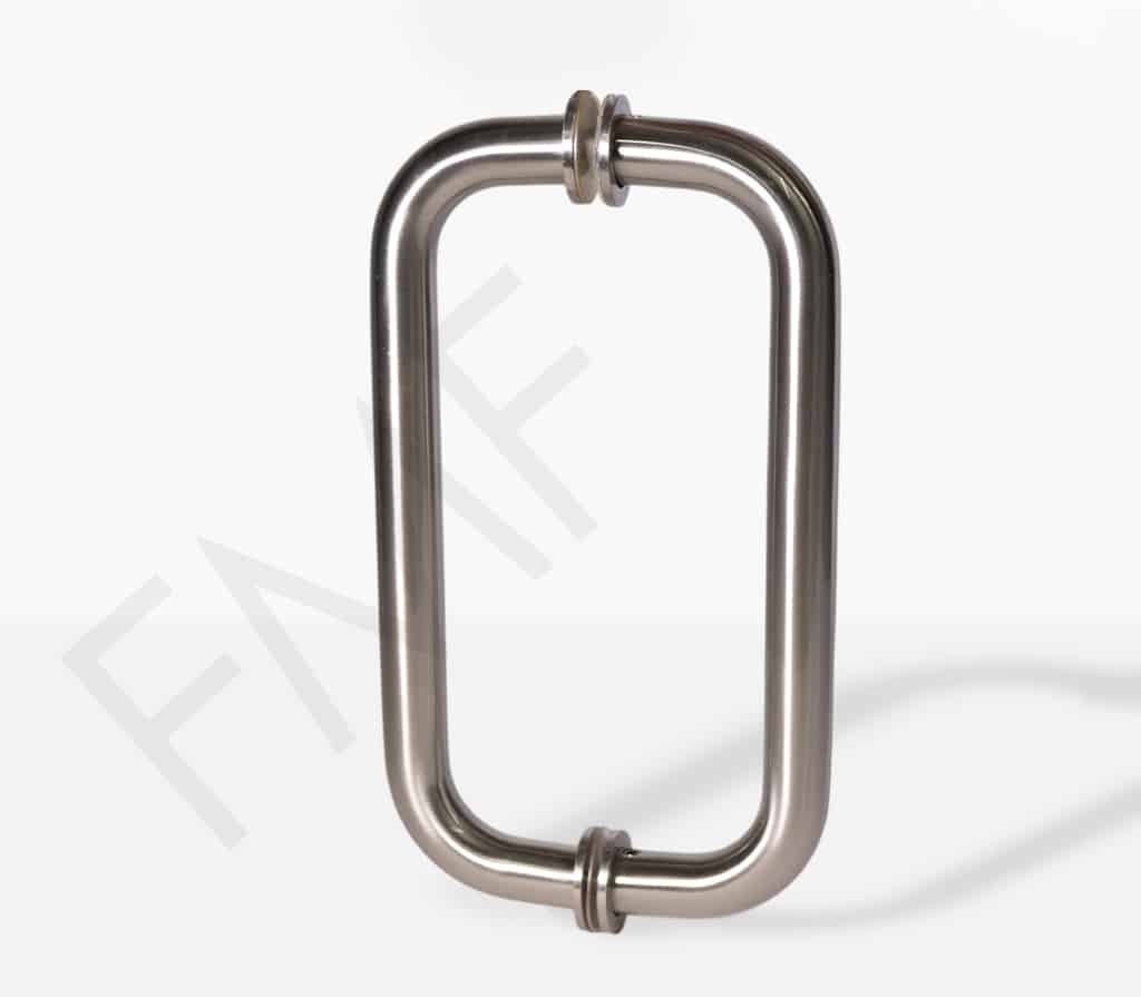 Round Series Pull Handle - Brushed Nickel, 8"