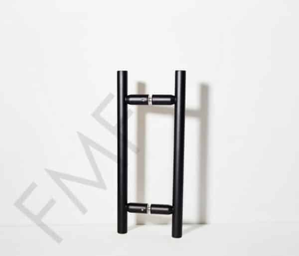 Ladder Pull Handle - Matte Black, 8"