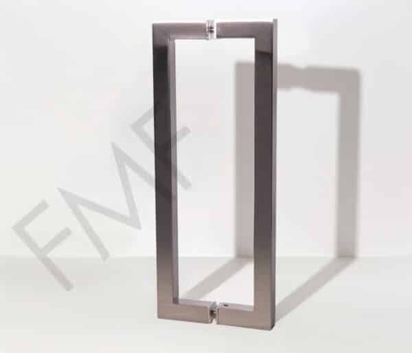 Square Series Pull Handle - Brushed Nickel, 12"