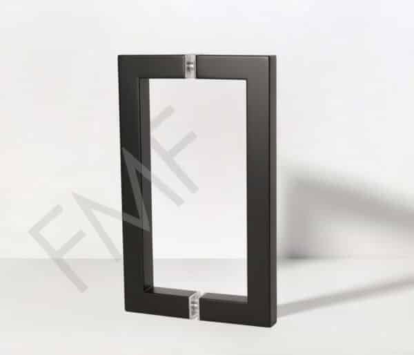Square Series Pull Handle - Matte Black, 8"