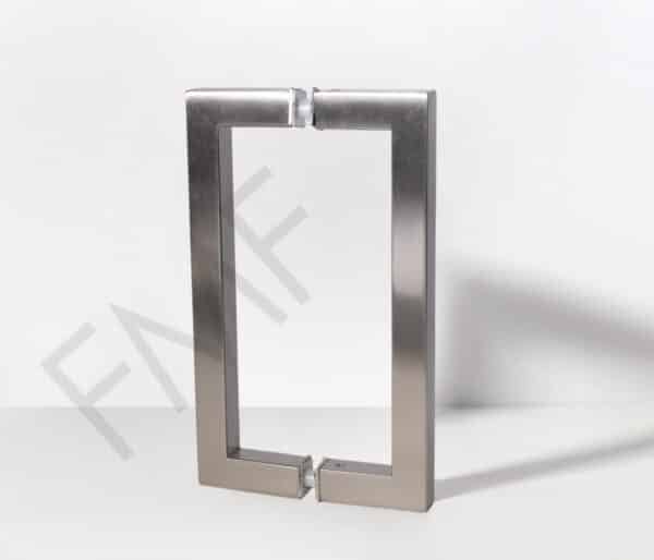 Square Series Pull Handle - Brushed Nickel, 8"