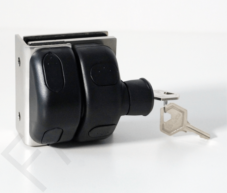 Magnetic Glass Door lock for 4040 square Post