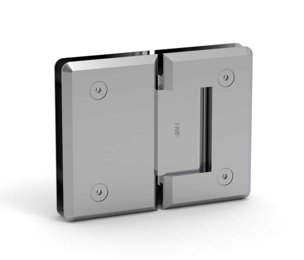 180° Bevelled Glass-to-Glass Hinge