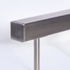 Square 40x40MM Handrail - Brushed Stainless, 12'