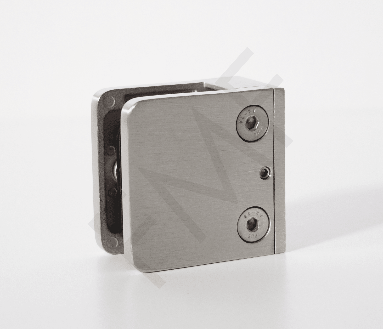 55MM Glass Railing Clamp - Flat Base