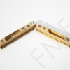 360° Header Connector Brass-Raw