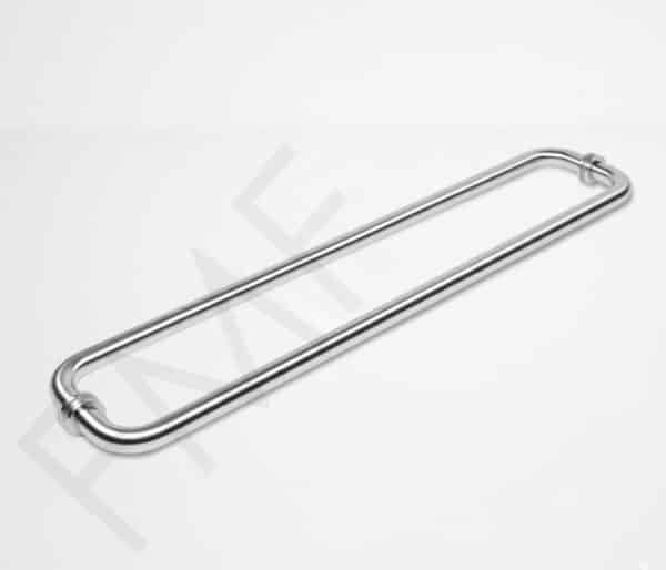 Round Series Double-Sided Towel Bar - Chrome, 24"