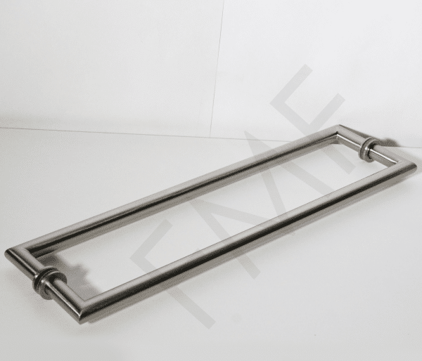 Mitered Series Double-Sided Towel Bar - Brushed Nickel, 18"