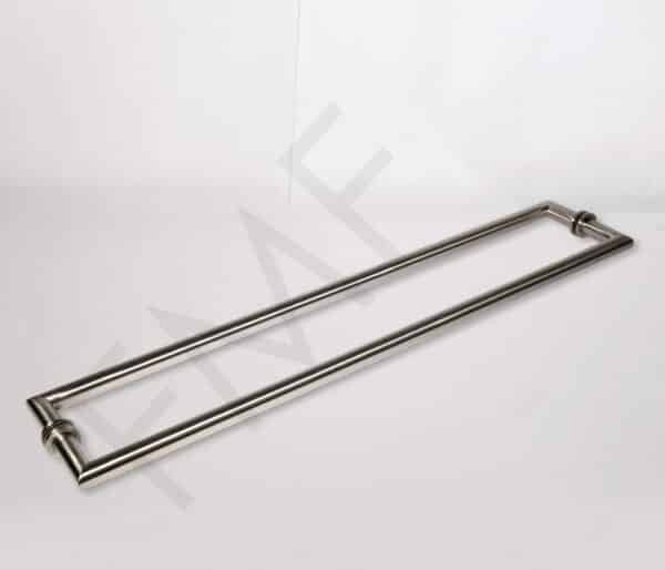 Mitered Series Double-Sided Towel Bar - Brushed Nickel, 24"
