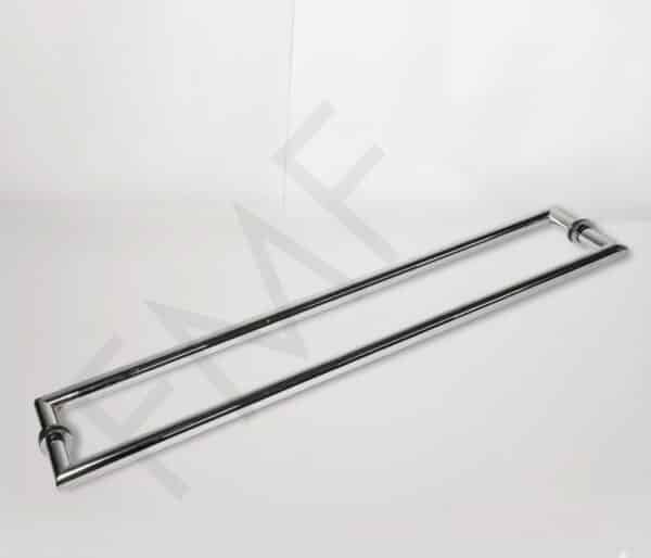 Mitered Series Double-Sided Towel Bar - Chrome, 24"