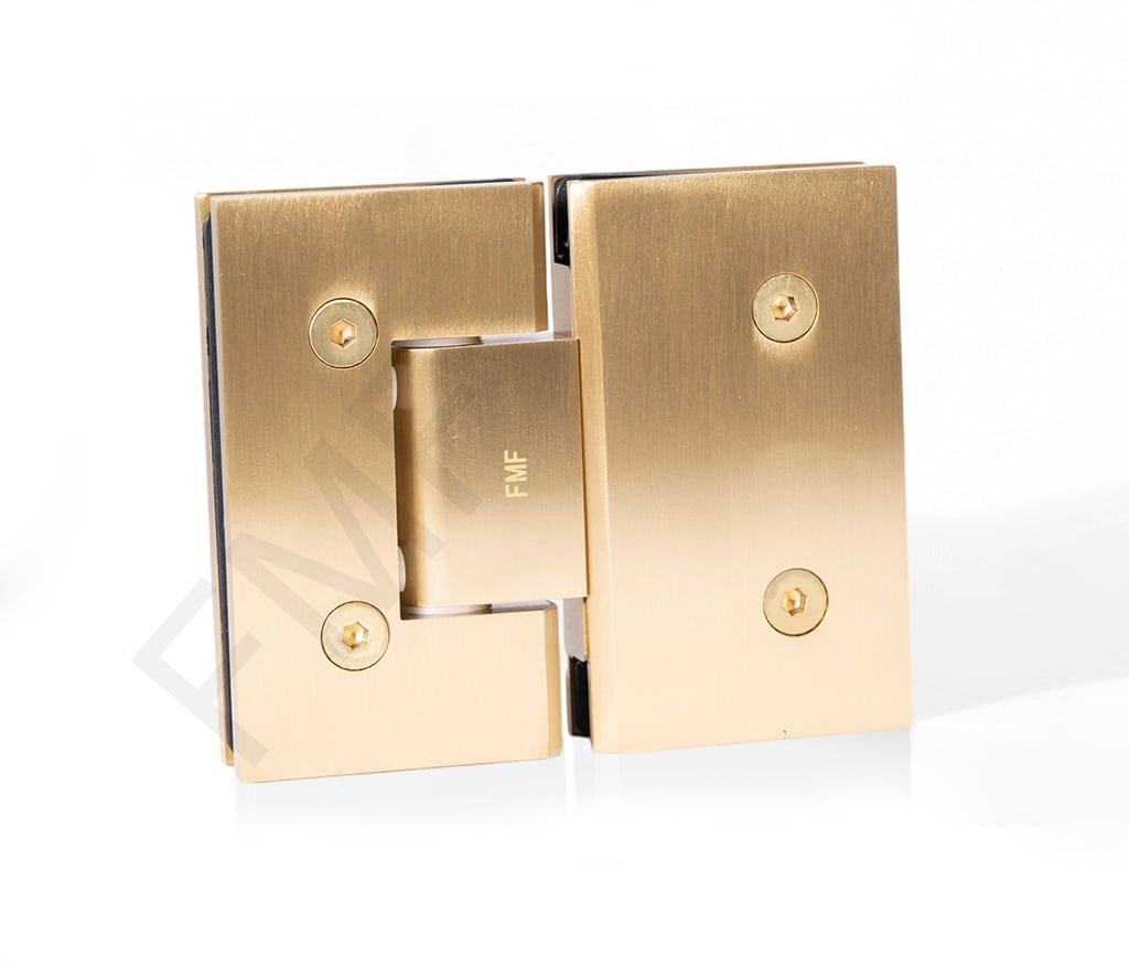 180° Heavy Duty Glass-to-Glass Hinge