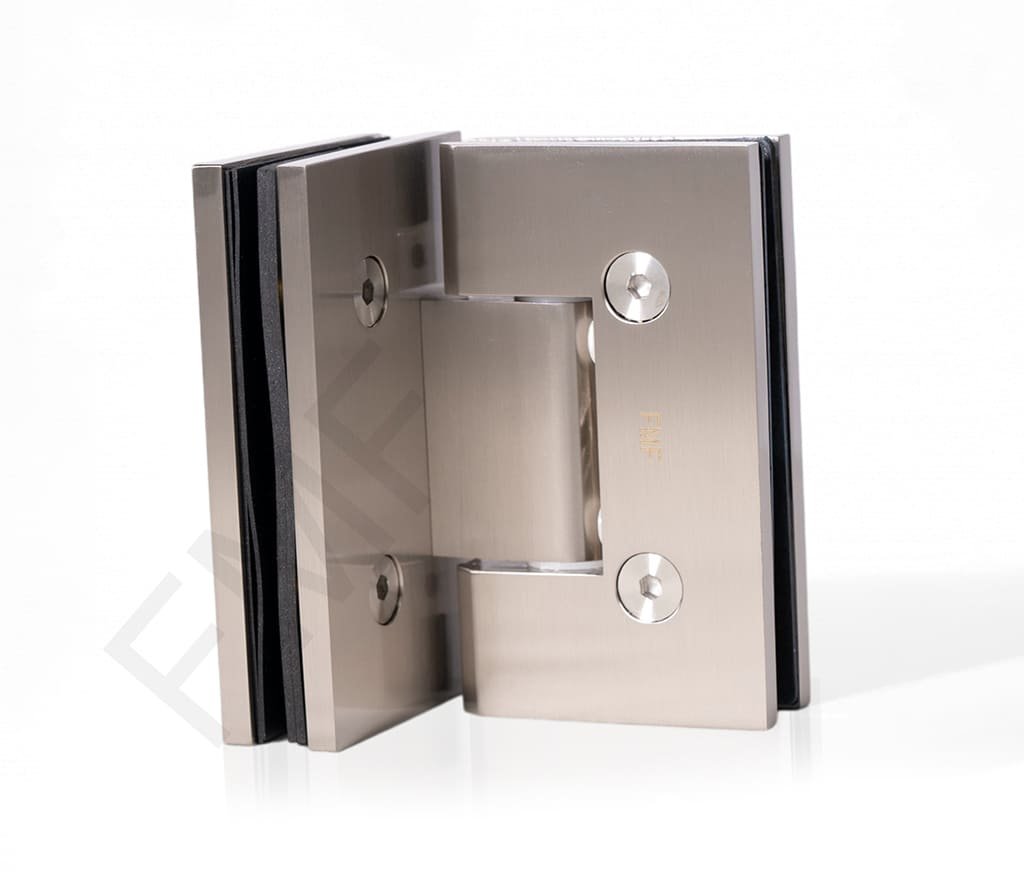 90° Heavy Duty Glass-to-Glass Hinge