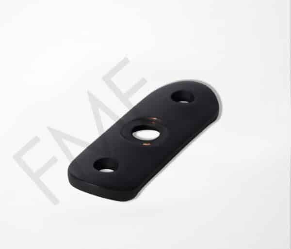 180° Curved Saddles - Matte Black