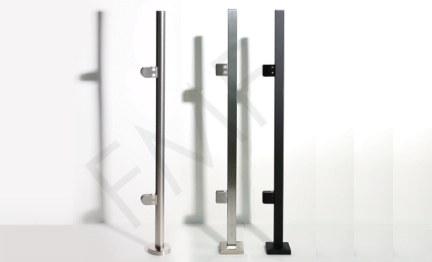 At FMF, you can choose among a wide range of railing posts inspired by modernized or commercial designs. They are perfect for interior and exterior applications of your commercial area.