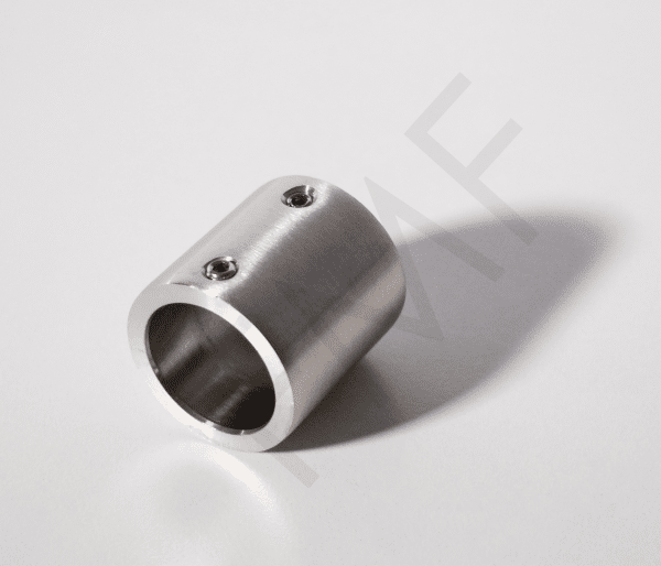 Rod- Wall Connector - Brushed Stainless