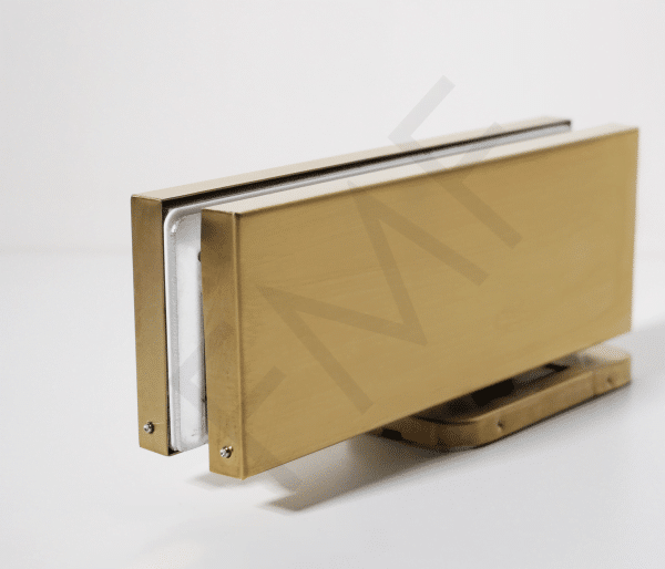 Hydraulic Hinge Light-Duty - 80kg - Satin Brass