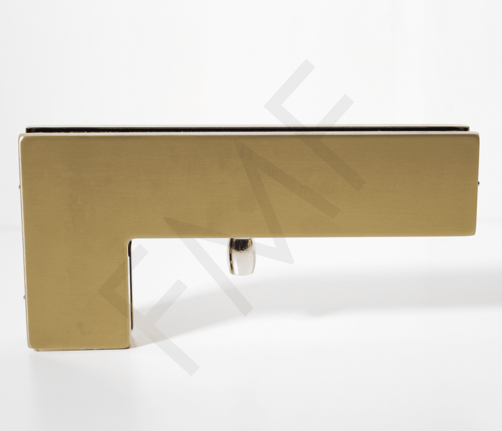 Sidelite Mount Transom Patch Fitting – Satin Brass