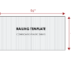 4X8 Corrugated Plastic Template Sheet