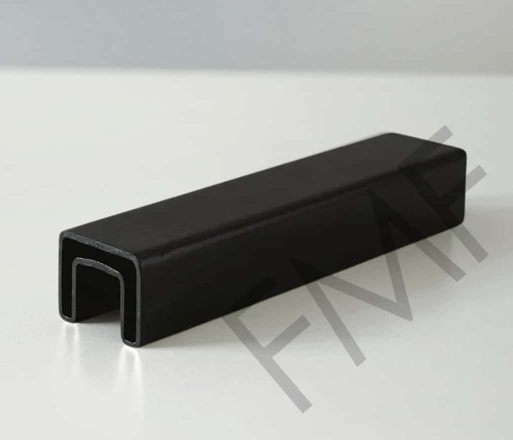 Rectangular Cap Handrail 25x21mm
