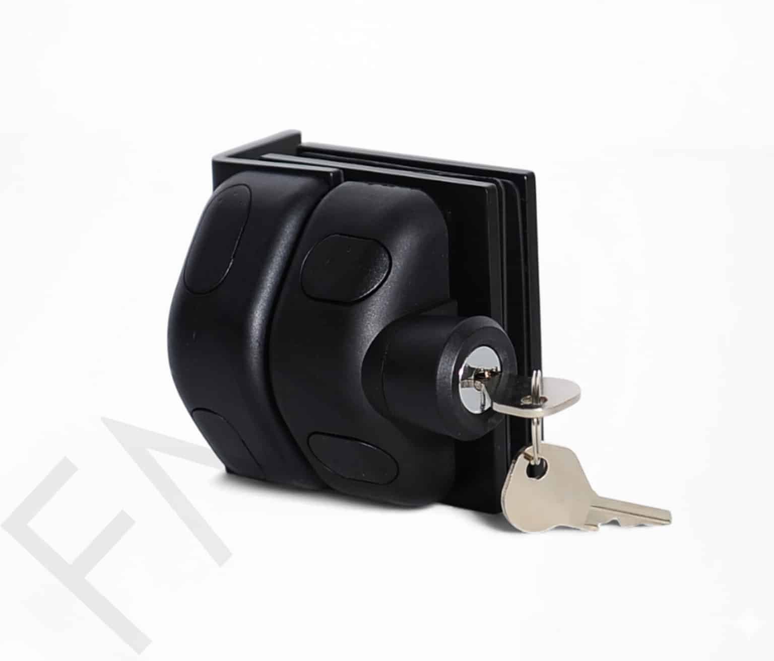 Square Post Glass Fence Lock