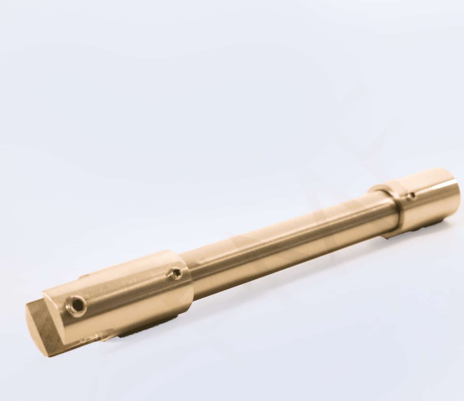 Round Glass-to-Ceiling Support Bar Kit