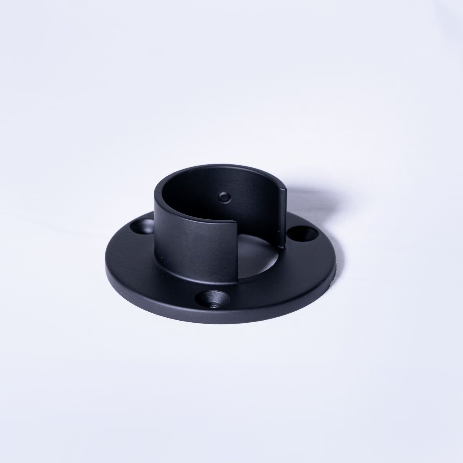 Flange Disc for 42.4mm Ø Cap Handrail - Matte Black