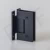 H-Plate Wall Mount Hinge - Matte Black, Premium