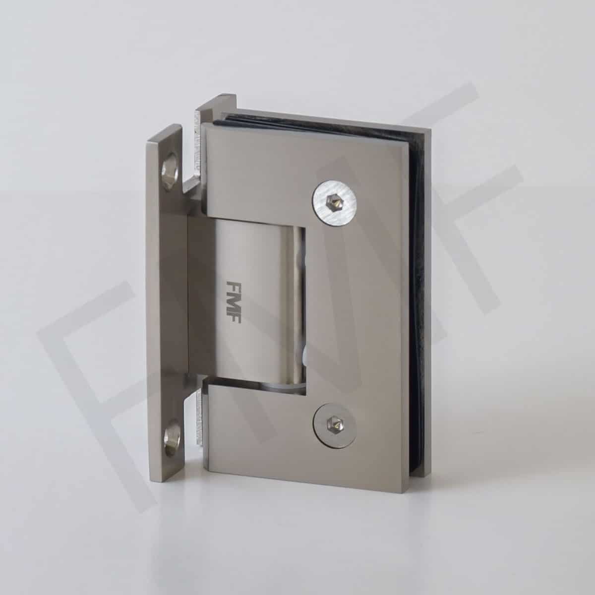 H-Plate Wall Mount Hinge - Brushed Nickel, Premium