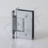 H-Plate Wall Mount Hinge - Chrome, Premium