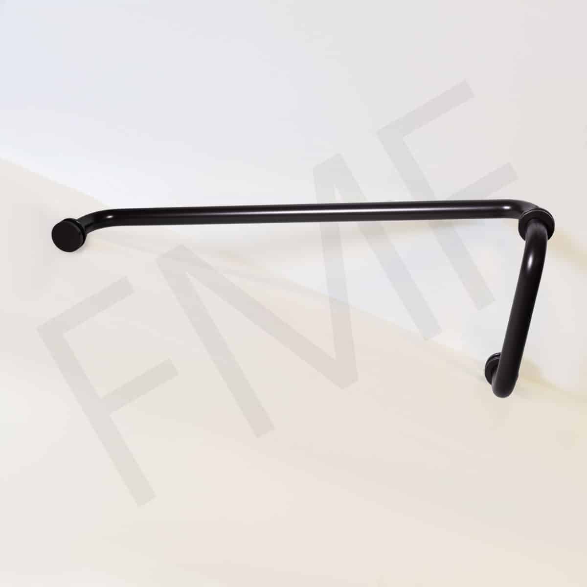 Round Series Towel Bar Combination - Oil Rubbed Bronze, 6x18