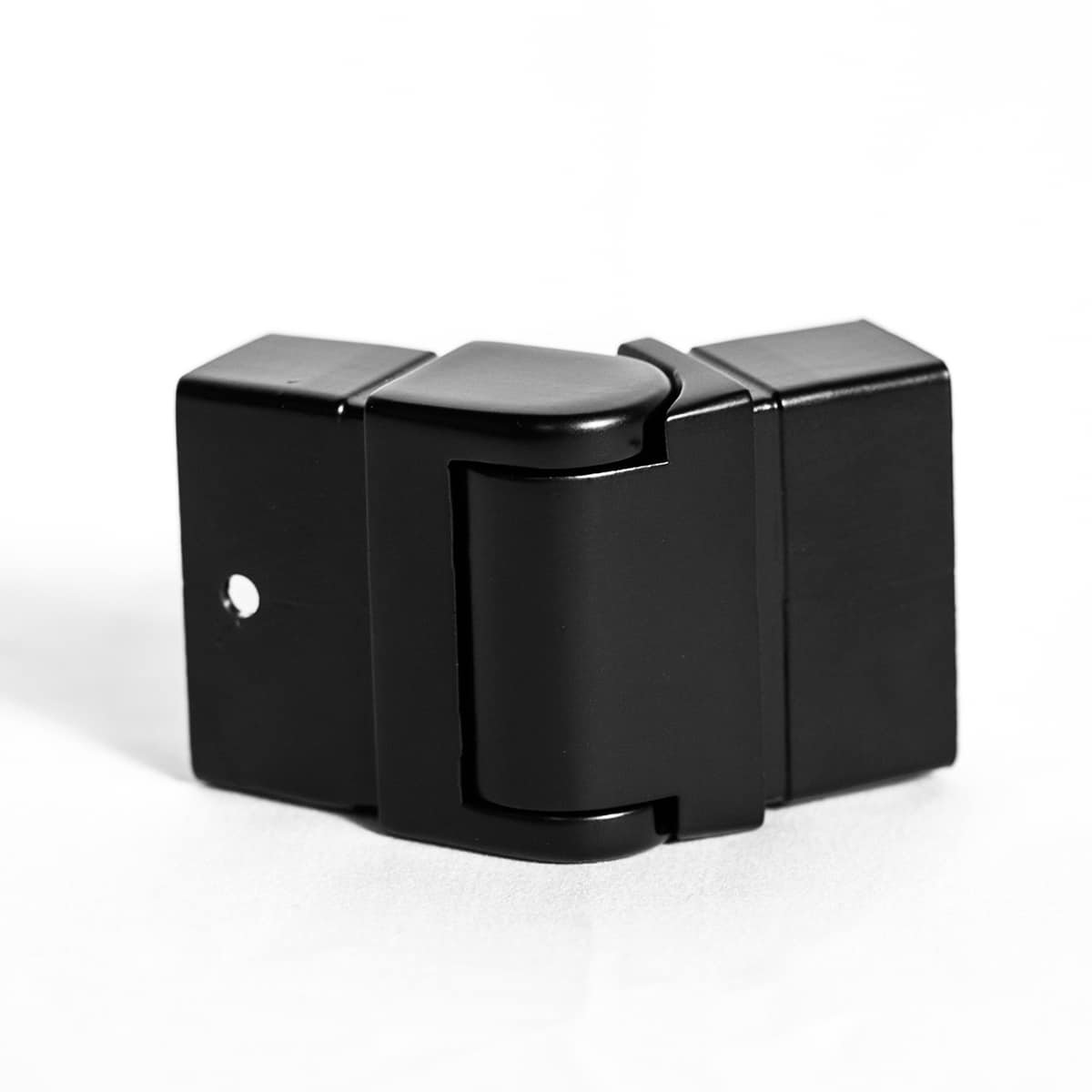 135° Vertical Elbow for 50x25MM Rectangle Handrail - Matte Black