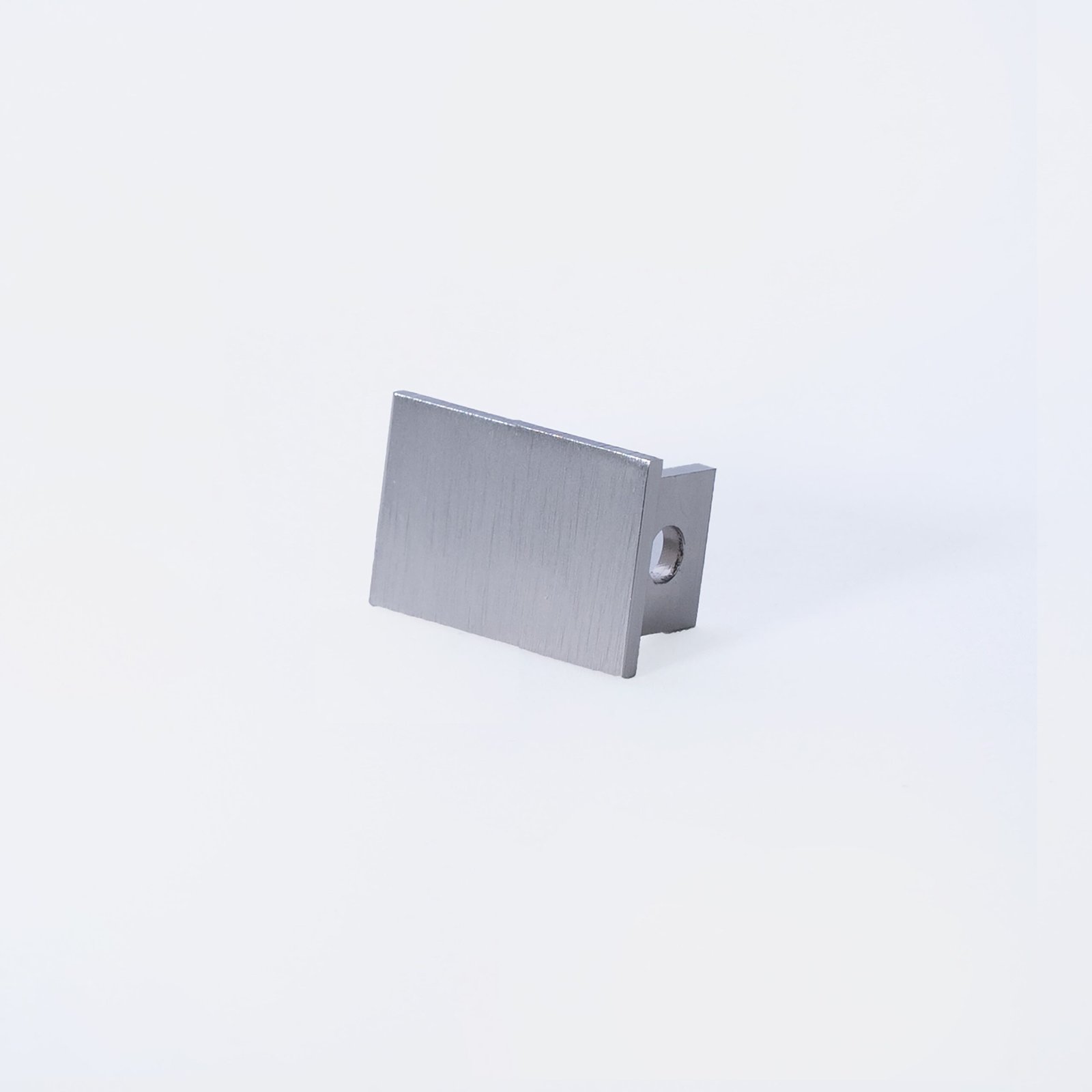 End Cap for 1.5" Commercial Channel - Brushed Stainless