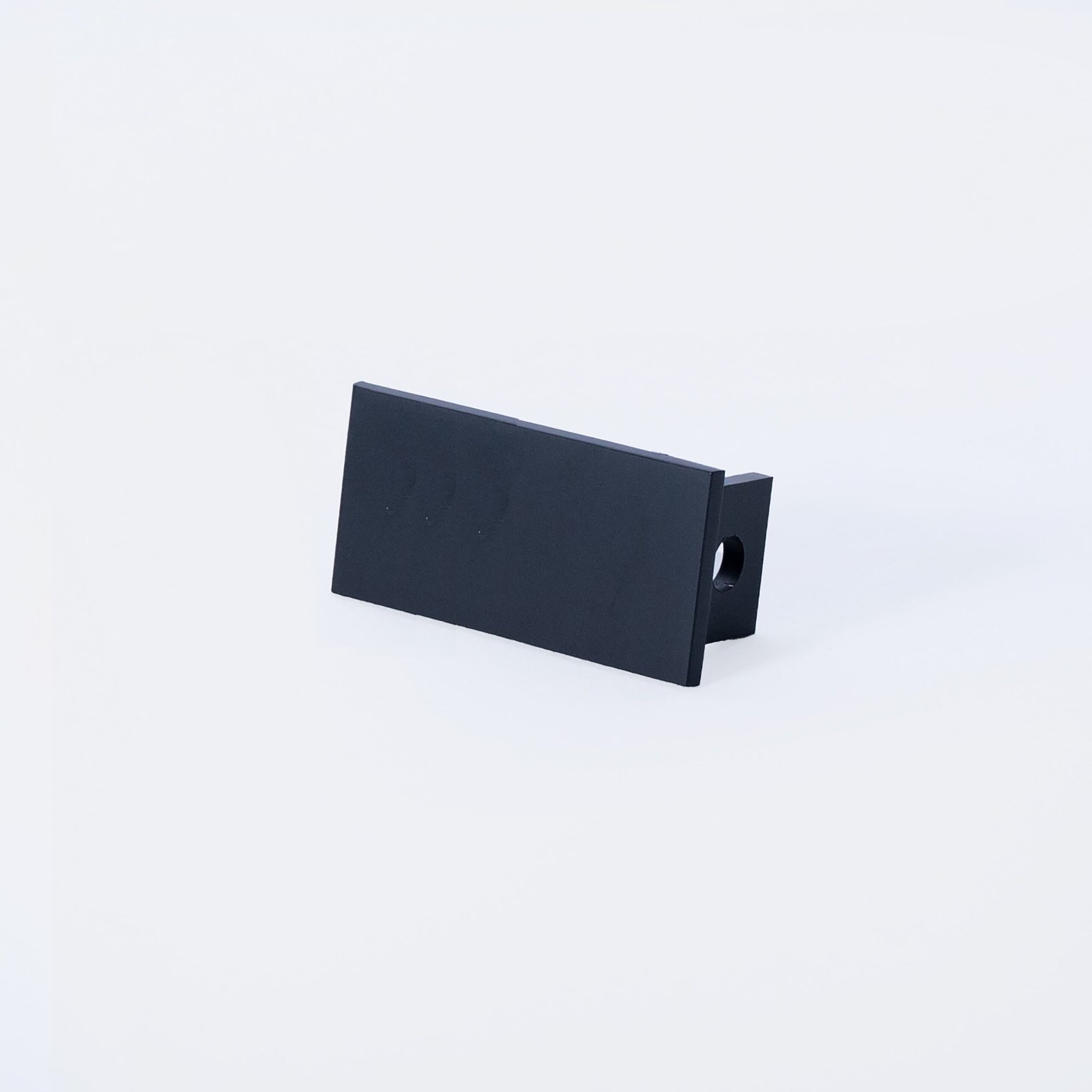 End Cap for 2" Commercial Channel - Matte Black