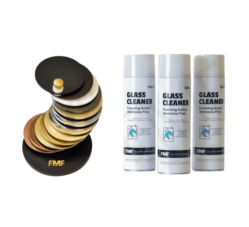 FMF Sample Finish Ring + Foaming Glass Cleaner
