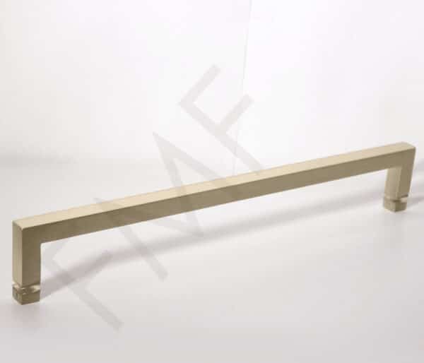 Square Series Single-Sided Towel Bar - Brushed Bronze, 18"