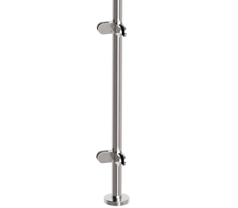 Round Corner Railing Posts (32
