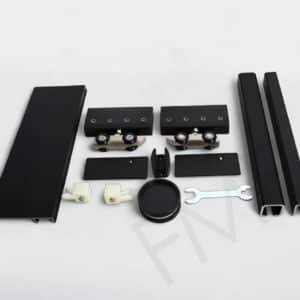 Adjustable Soft Series Sliding Door System Kit (Main Guide Rail Not Included)