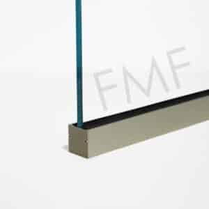 1.5" x 1.5" Architectural U-Channel, 120" Length