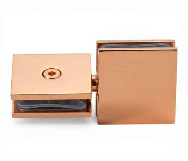 Transom Glass Clamp - Rose Gold