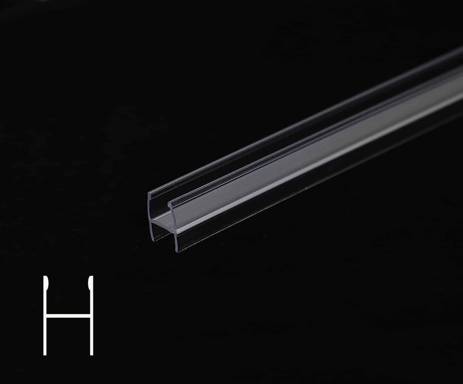 120" Clear L-Seal for Bypassing Shower Sliders