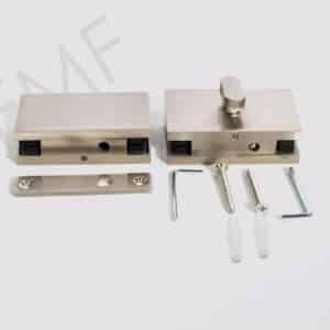 Washroom Glass Door Lock - Thumbturn