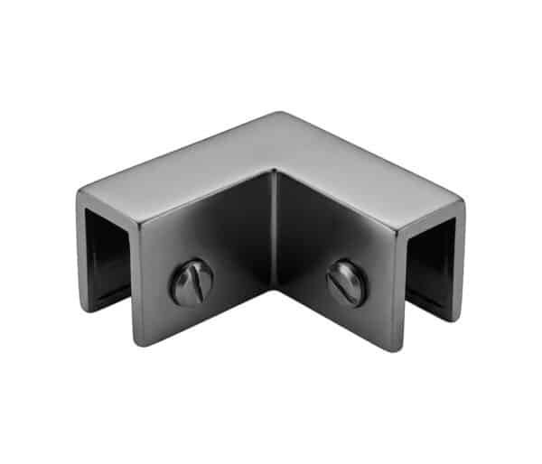 90° Sleeve Over Glass Clamp - Gun Metal